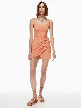 aritzia ecoulement mini dress Aritzia | Dresses | Aritzia Wilfred Aperature Ecoulement Tieback Mini Dress Black Sz 6